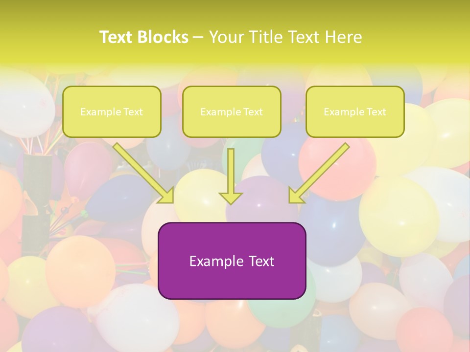 Colorful White Birthday PowerPoint Template