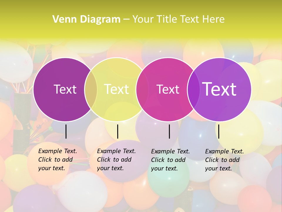 Colorful White Birthday PowerPoint Template