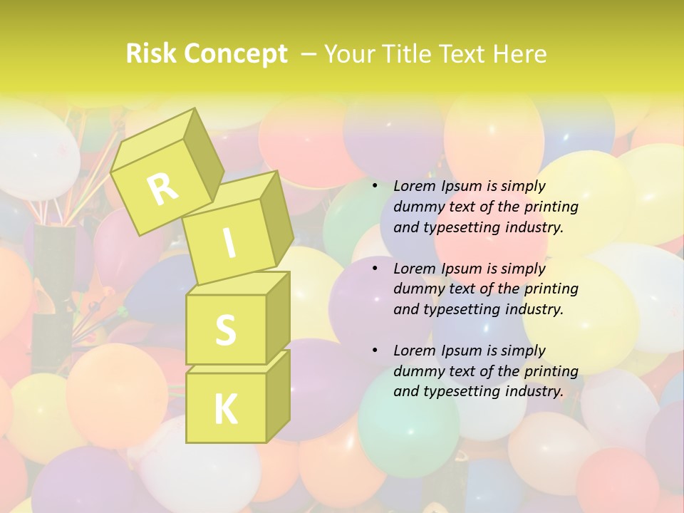 Colorful White Birthday PowerPoint Template