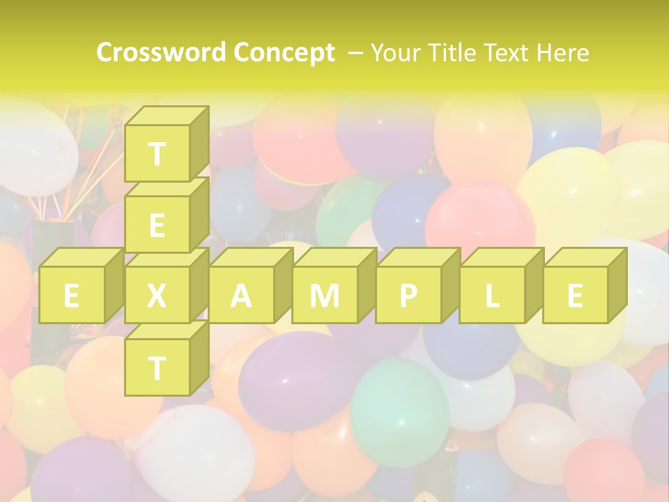 Colorful White Birthday PowerPoint Template