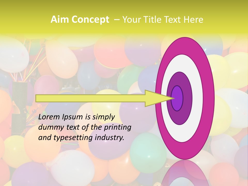 Colorful White Birthday PowerPoint Template