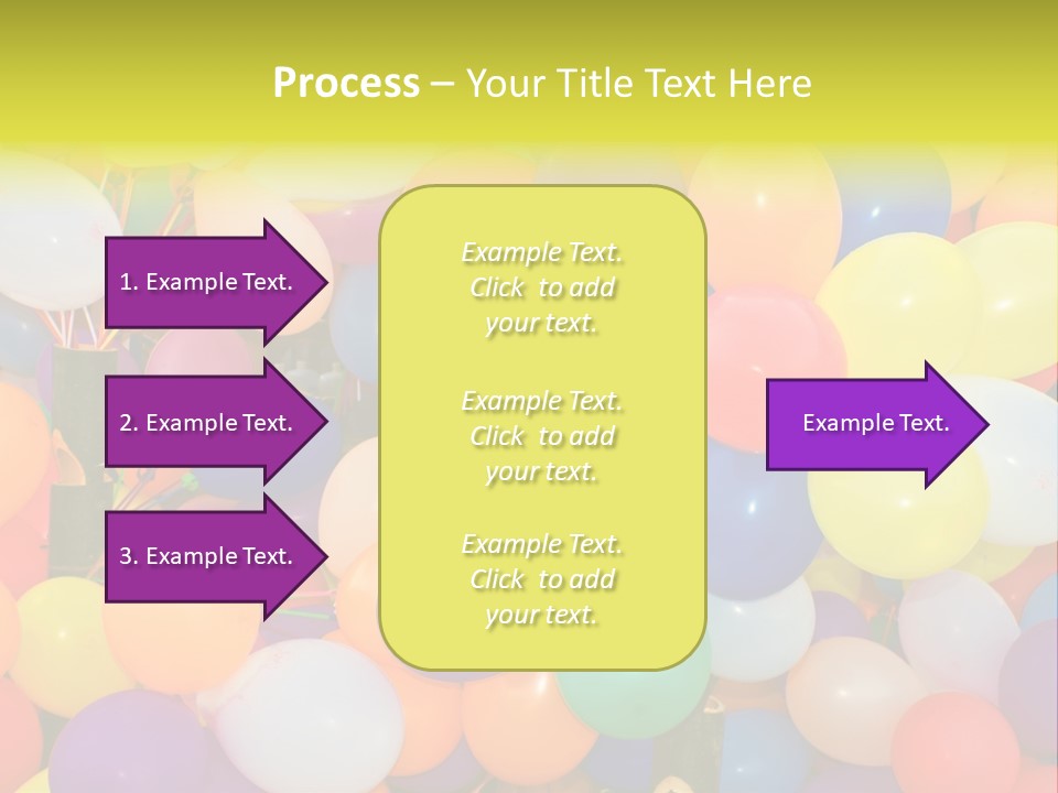 Colorful White Birthday PowerPoint Template
