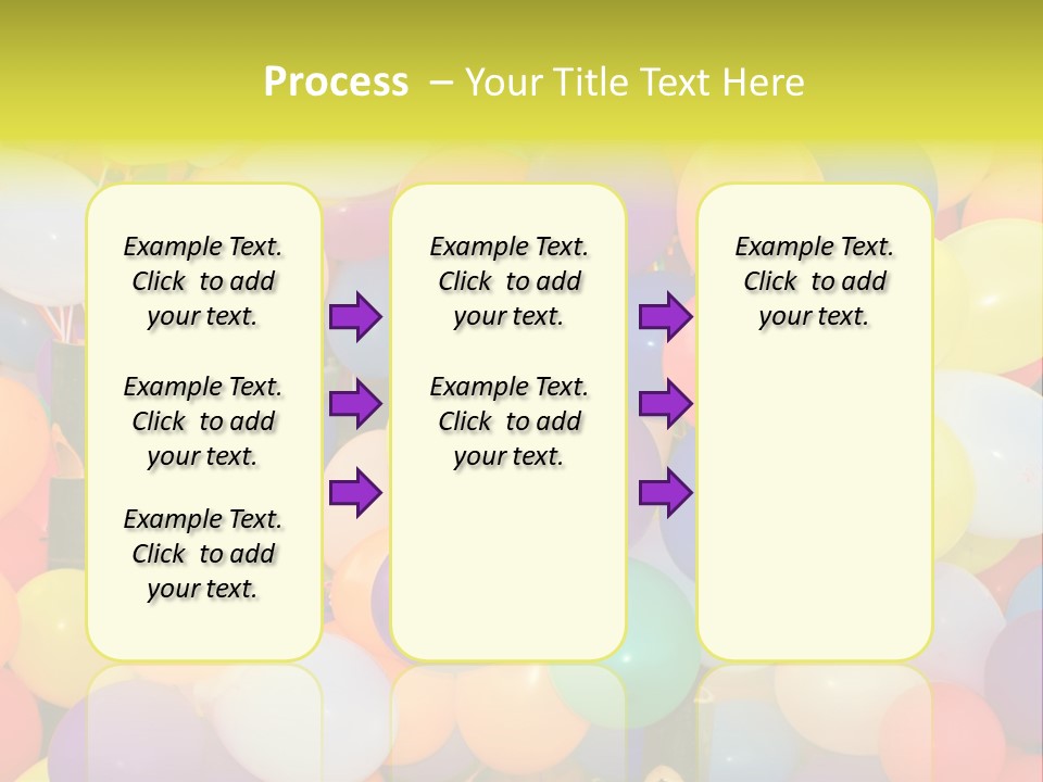 Colorful White Birthday PowerPoint Template