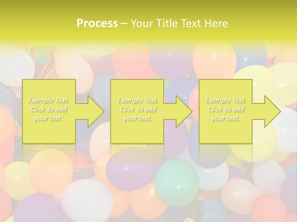 Colorful White Birthday PowerPoint Template