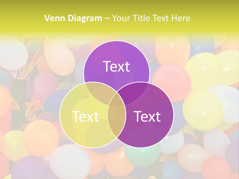 Colorful White Birthday PowerPoint Template