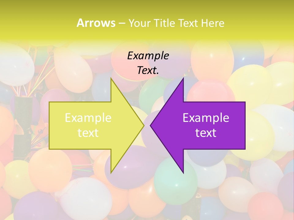 Colorful White Birthday PowerPoint Template