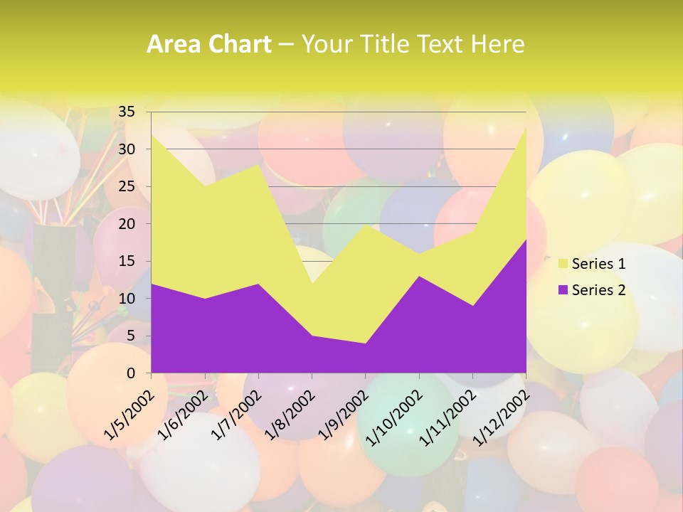 Colorful White Birthday PowerPoint Template