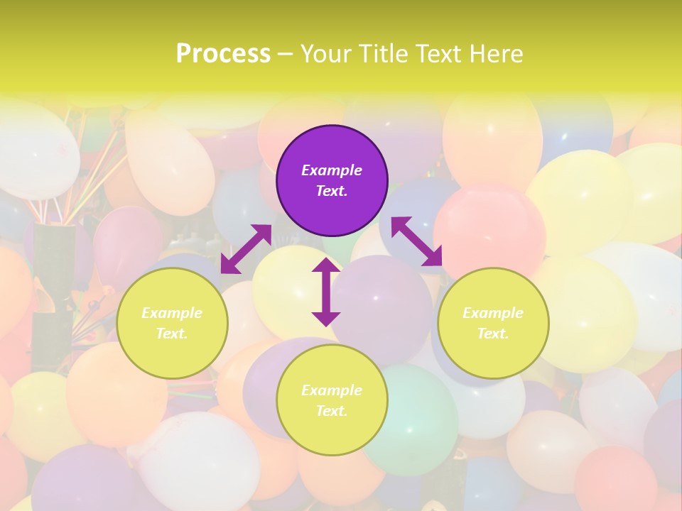 Colorful White Birthday PowerPoint Template