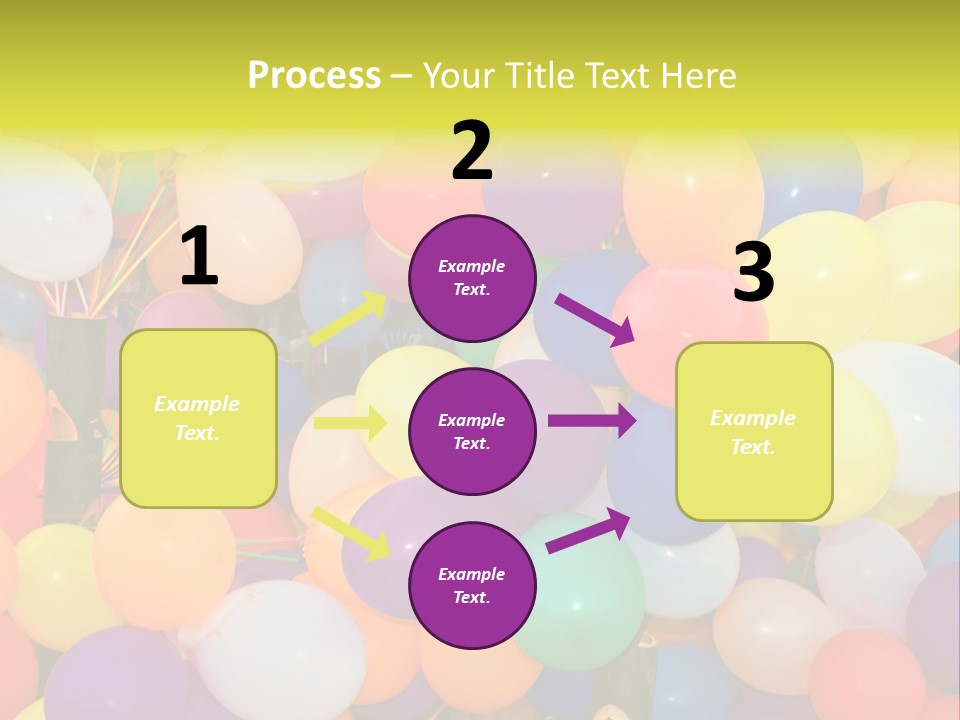 Colorful White Birthday PowerPoint Template