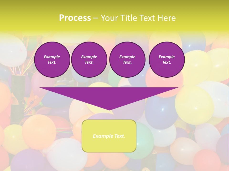 Colorful White Birthday PowerPoint Template