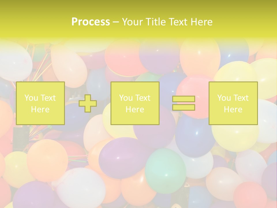 Colorful White Birthday PowerPoint Template