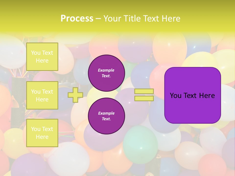 Colorful White Birthday PowerPoint Template