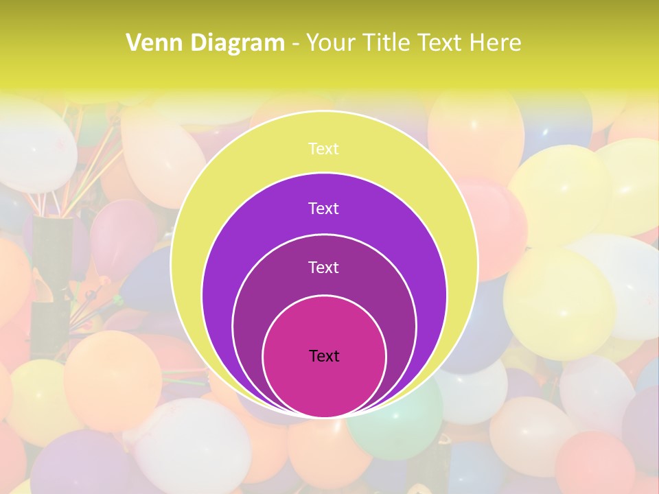 Colorful White Birthday PowerPoint Template