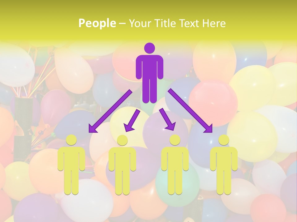 Colorful White Birthday PowerPoint Template