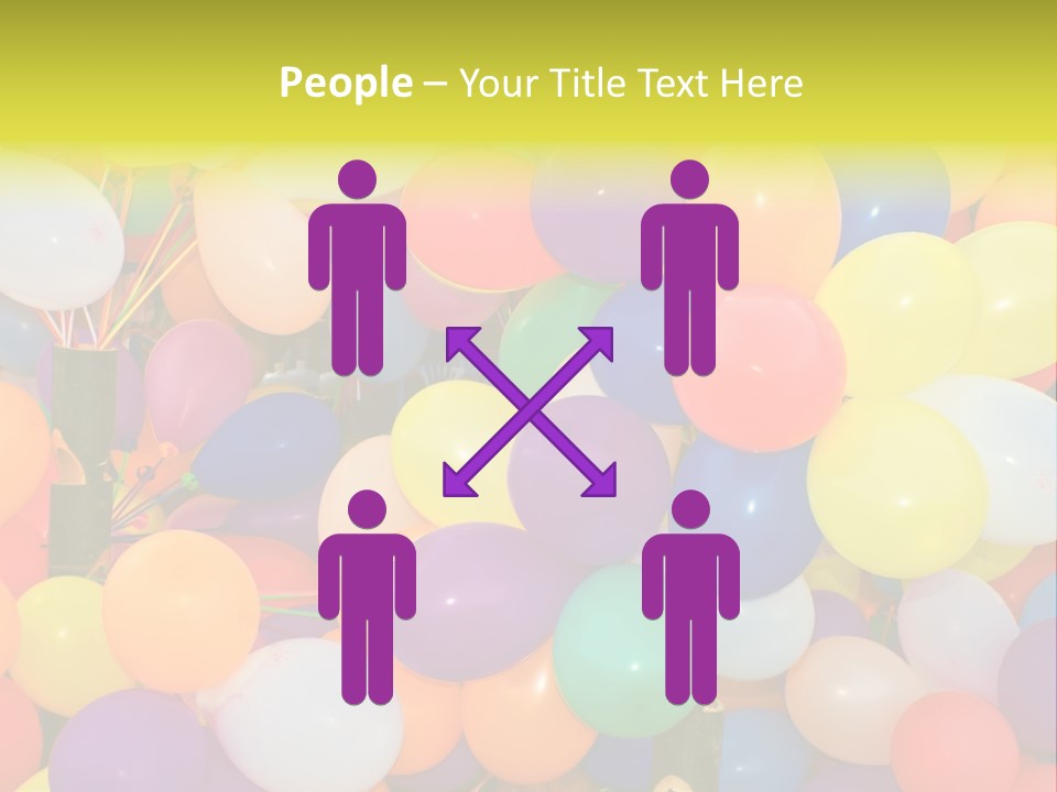 Colorful White Birthday PowerPoint Template