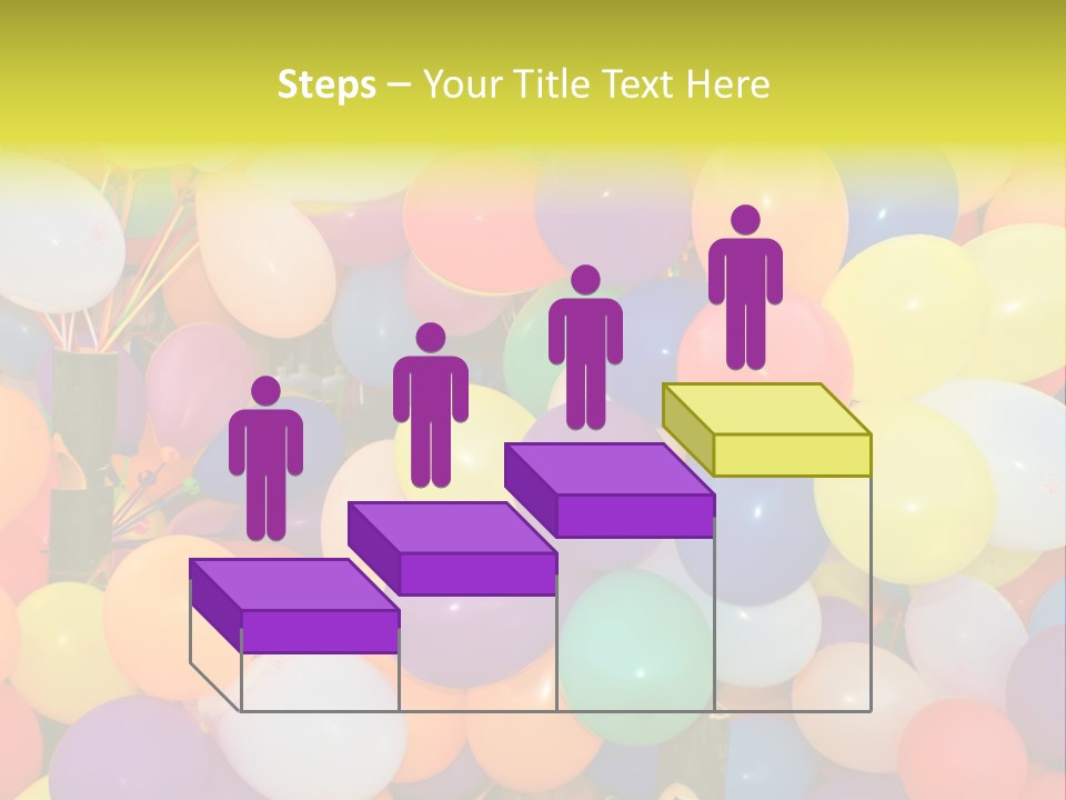 Colorful White Birthday PowerPoint Template