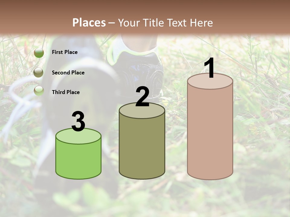 Chinese Pathway Strong PowerPoint Template