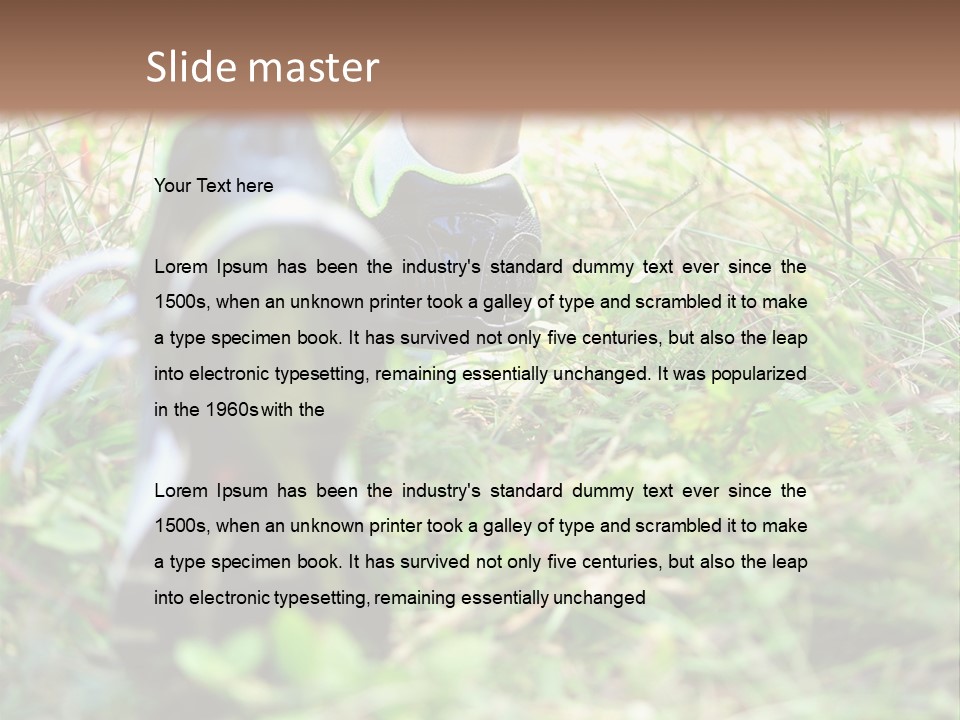 Chinese Pathway Strong PowerPoint Template