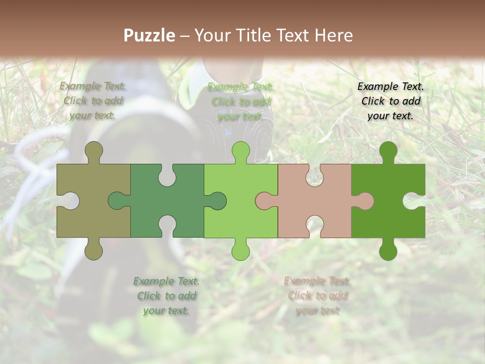 Chinese Pathway Strong PowerPoint Template