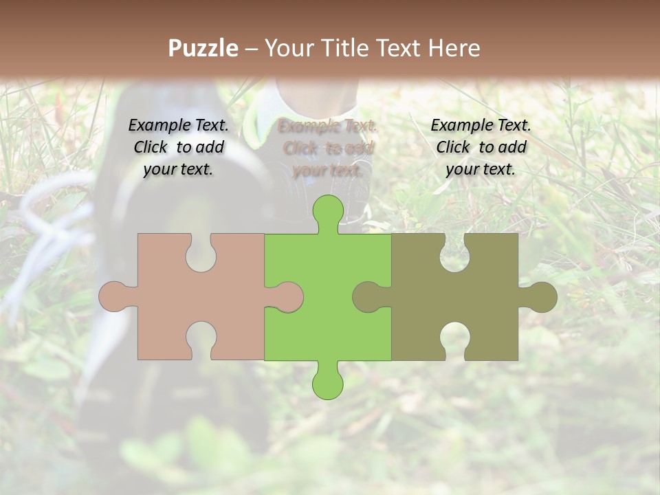 Chinese Pathway Strong PowerPoint Template