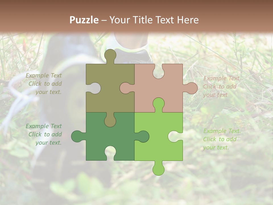 Chinese Pathway Strong PowerPoint Template