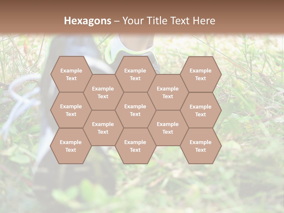 Chinese Pathway Strong PowerPoint Template
