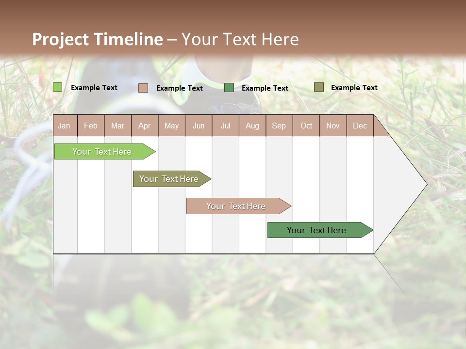 Chinese Pathway Strong PowerPoint Template