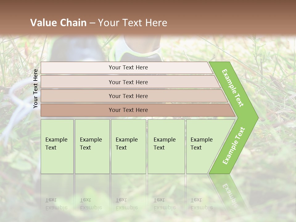 Chinese Pathway Strong PowerPoint Template