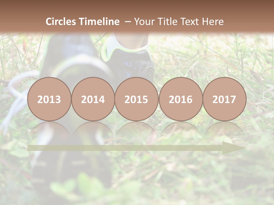 Chinese Pathway Strong PowerPoint Template