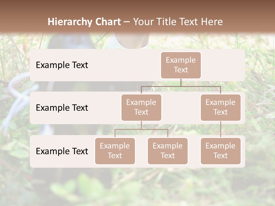 Chinese Pathway Strong PowerPoint Template