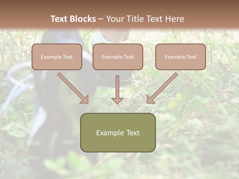 Chinese Pathway Strong PowerPoint Template