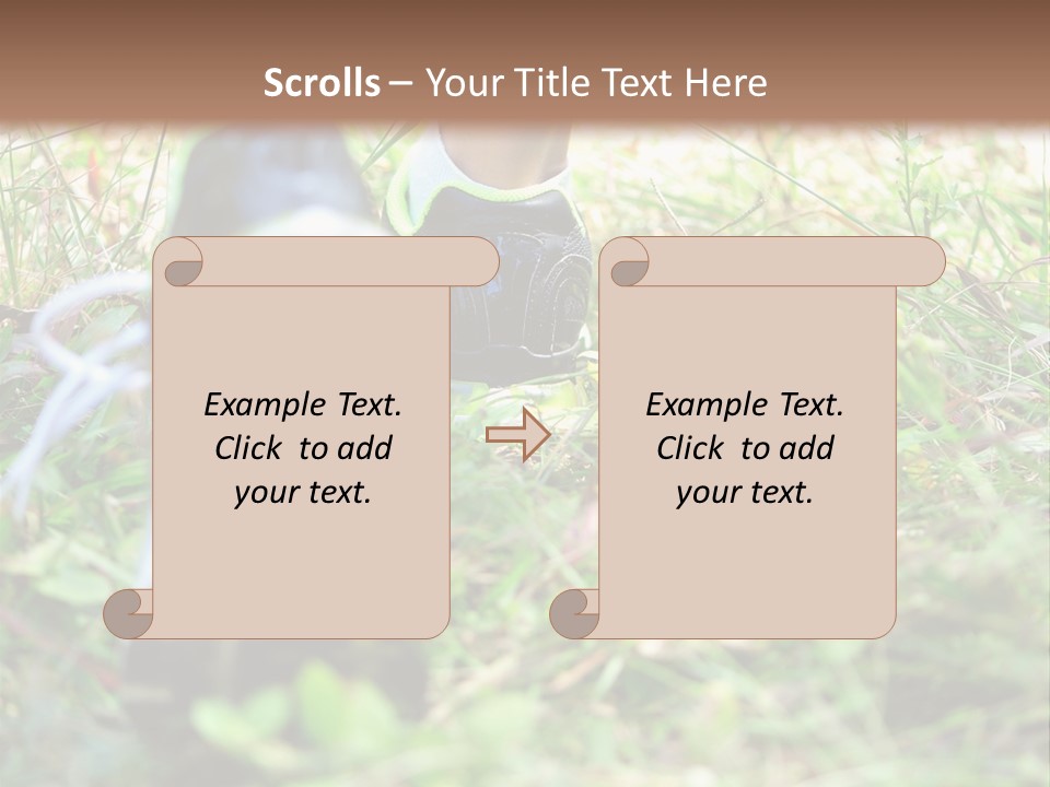 Chinese Pathway Strong PowerPoint Template