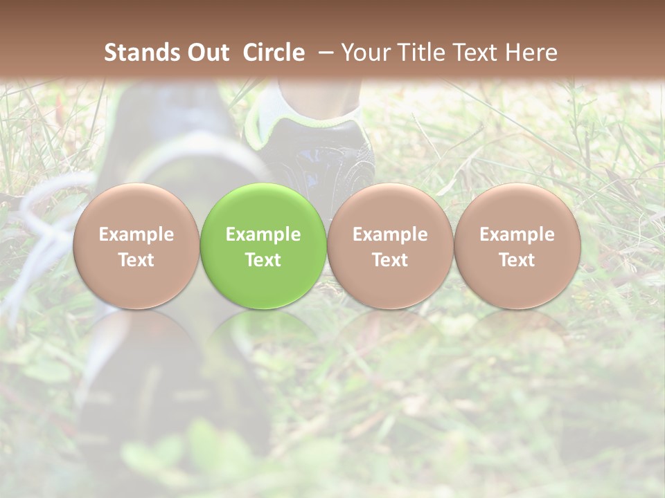 Chinese Pathway Strong PowerPoint Template