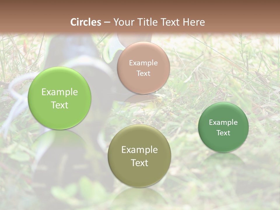 Chinese Pathway Strong PowerPoint Template