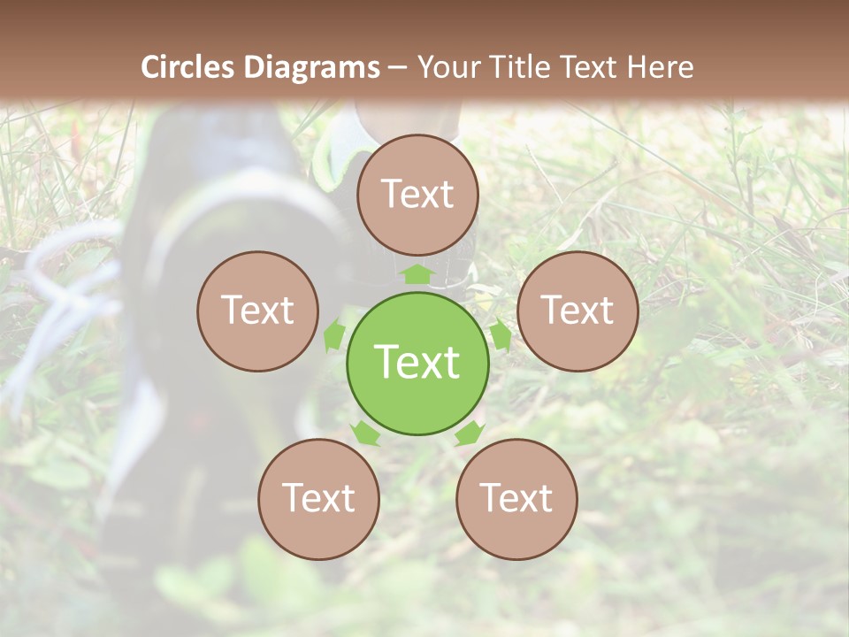 Chinese Pathway Strong PowerPoint Template