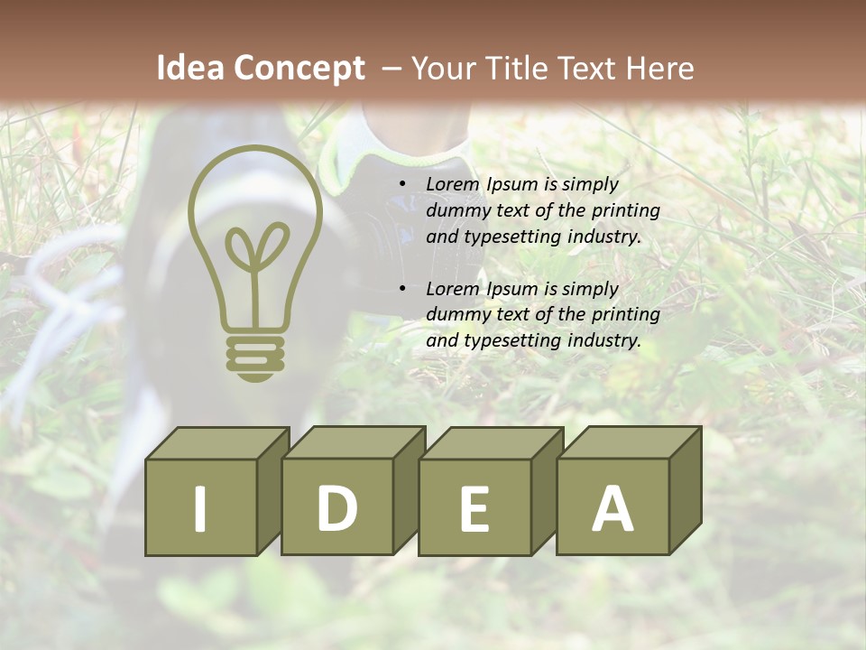 Chinese Pathway Strong PowerPoint Template