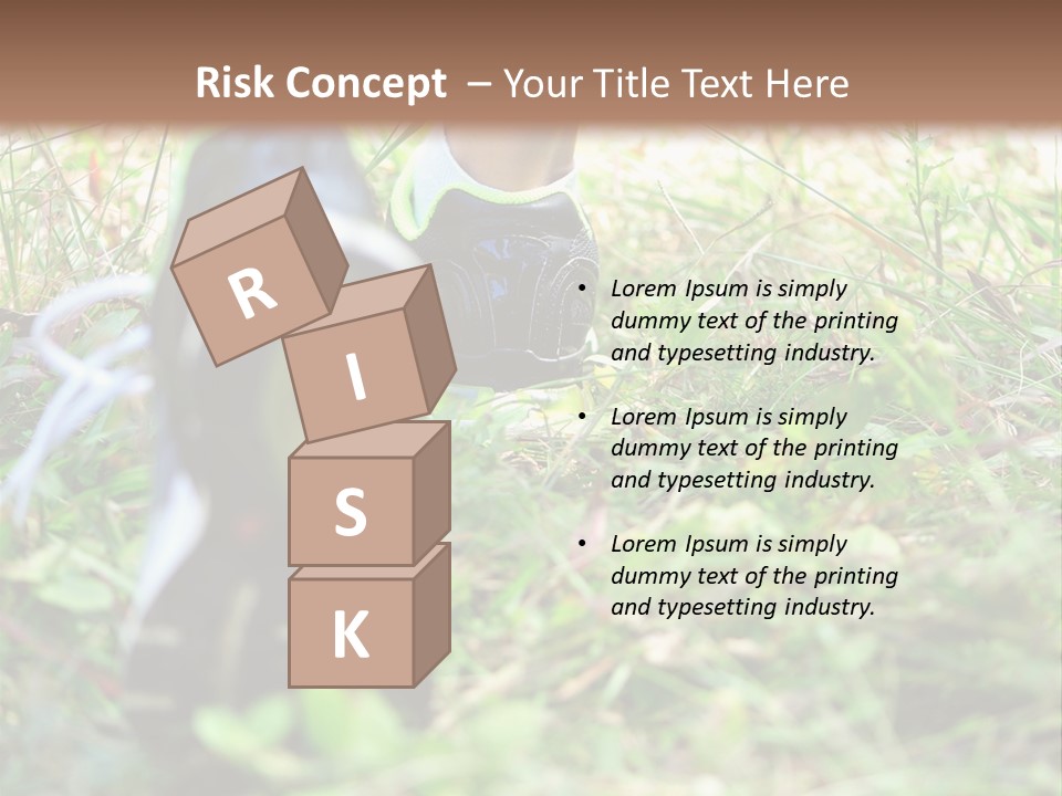 Chinese Pathway Strong PowerPoint Template