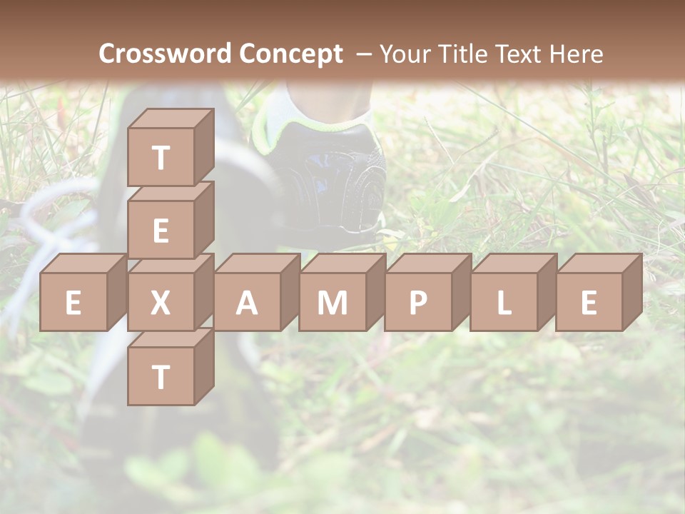 Chinese Pathway Strong PowerPoint Template