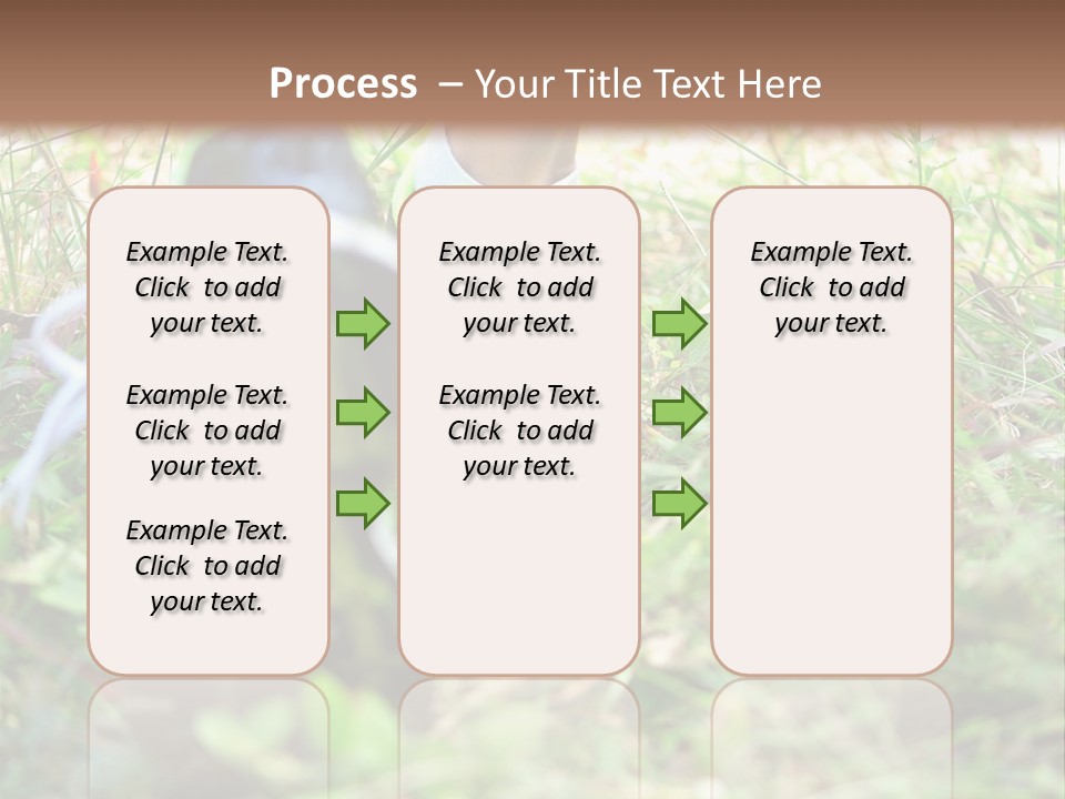 Chinese Pathway Strong PowerPoint Template