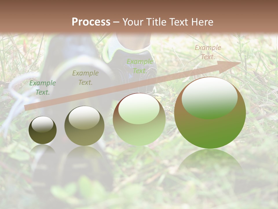 Chinese Pathway Strong PowerPoint Template