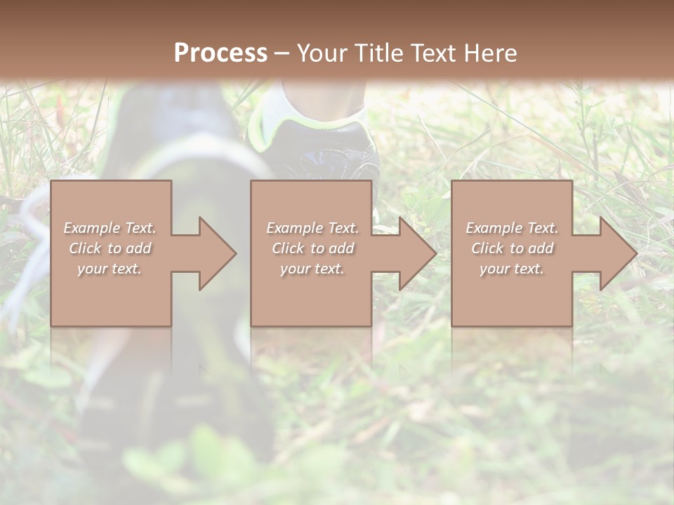 Chinese Pathway Strong PowerPoint Template