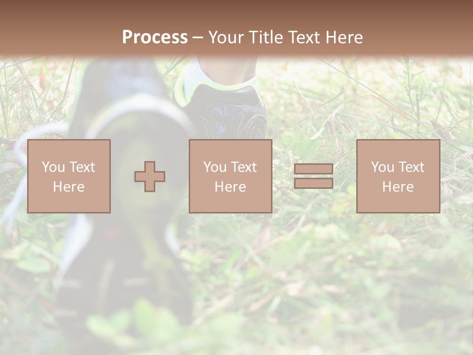 Chinese Pathway Strong PowerPoint Template
