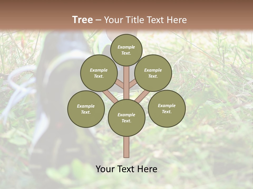 Chinese Pathway Strong PowerPoint Template