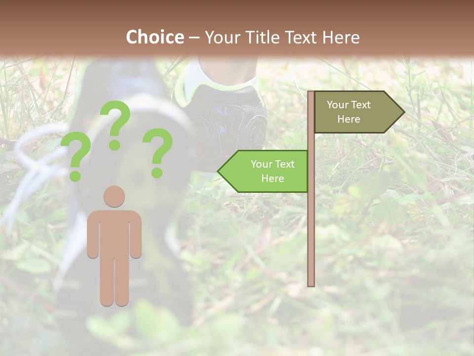 Chinese Pathway Strong PowerPoint Template