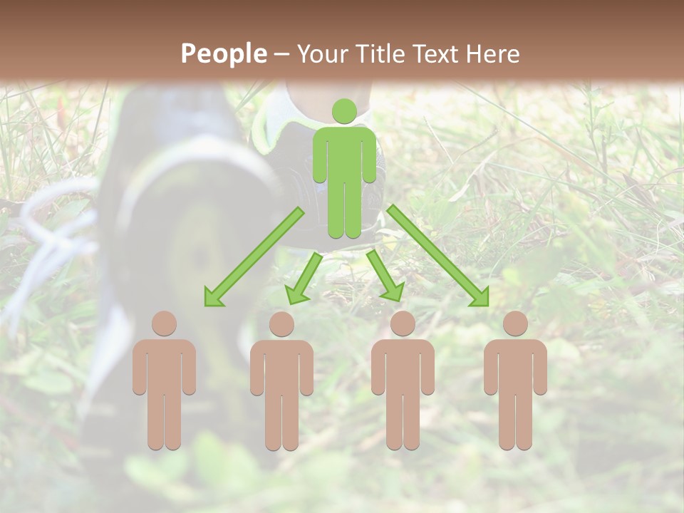 Chinese Pathway Strong PowerPoint Template