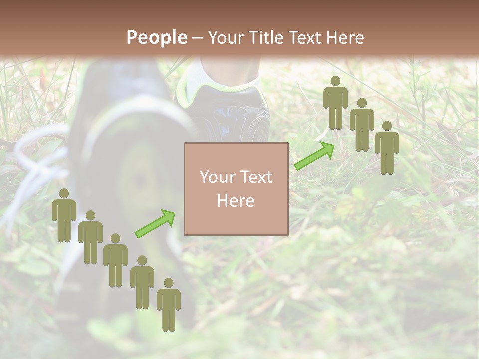 Chinese Pathway Strong PowerPoint Template