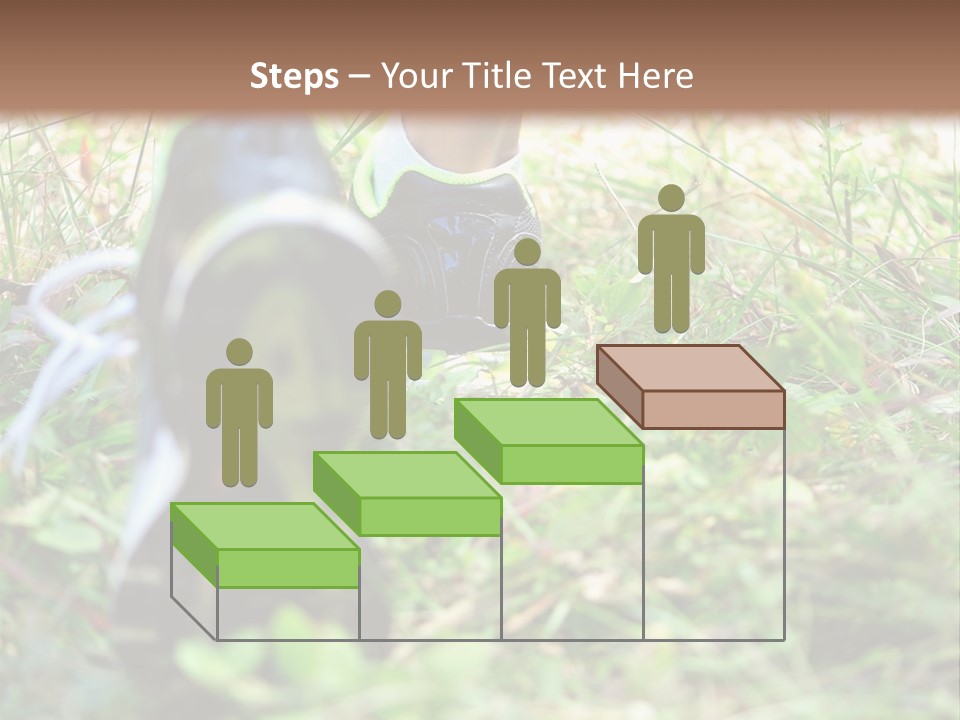 Chinese Pathway Strong PowerPoint Template