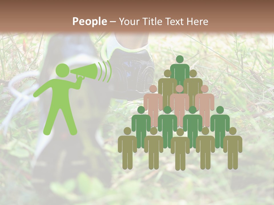 Chinese Pathway Strong PowerPoint Template