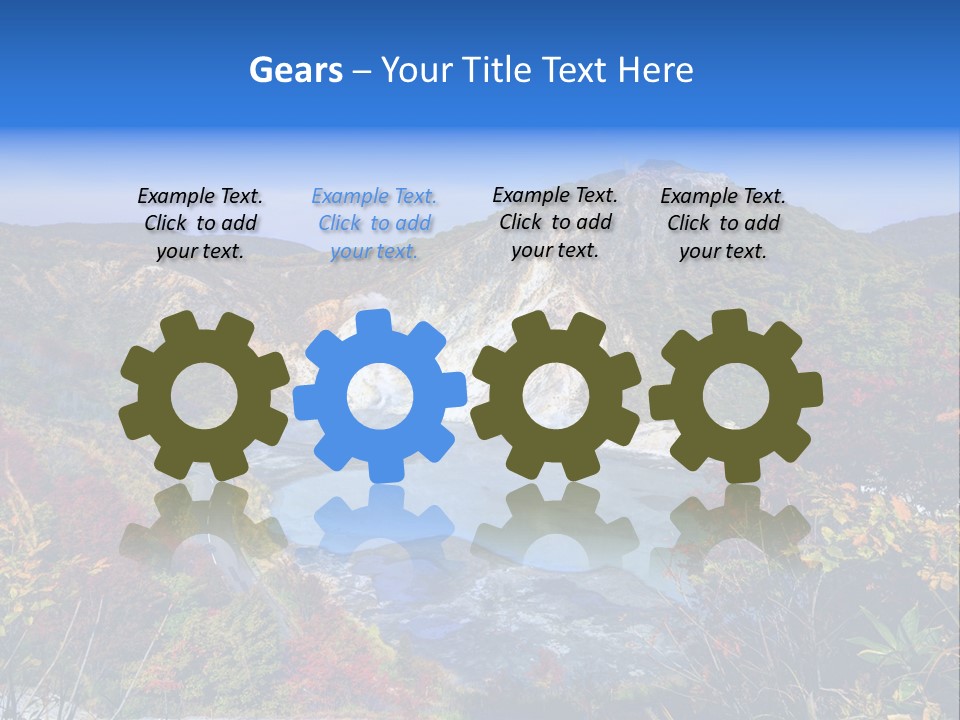 Hell Valley Landmark Rural PowerPoint Template