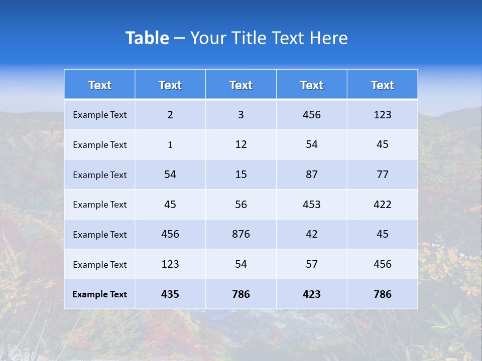 Hell Valley Landmark Rural PowerPoint Template